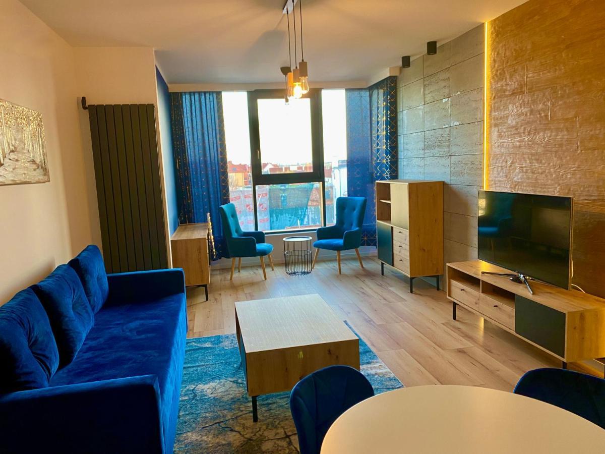 Apartament Pocztovia - Scisle Centrum, Prywatny Parking Ełk Kültér fotó