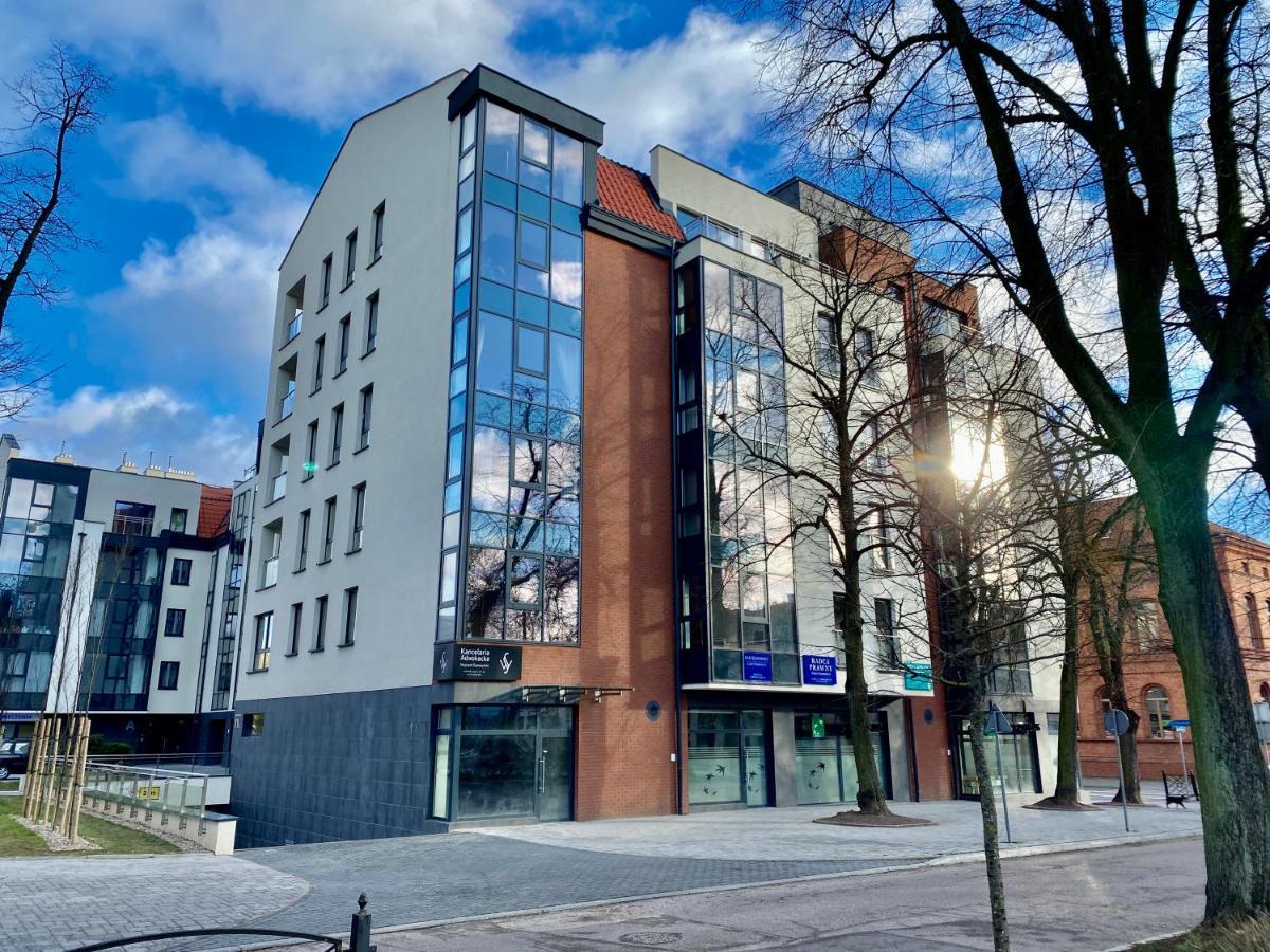 Apartament Pocztovia - Scisle Centrum, Prywatny Parking Ełk Kültér fotó